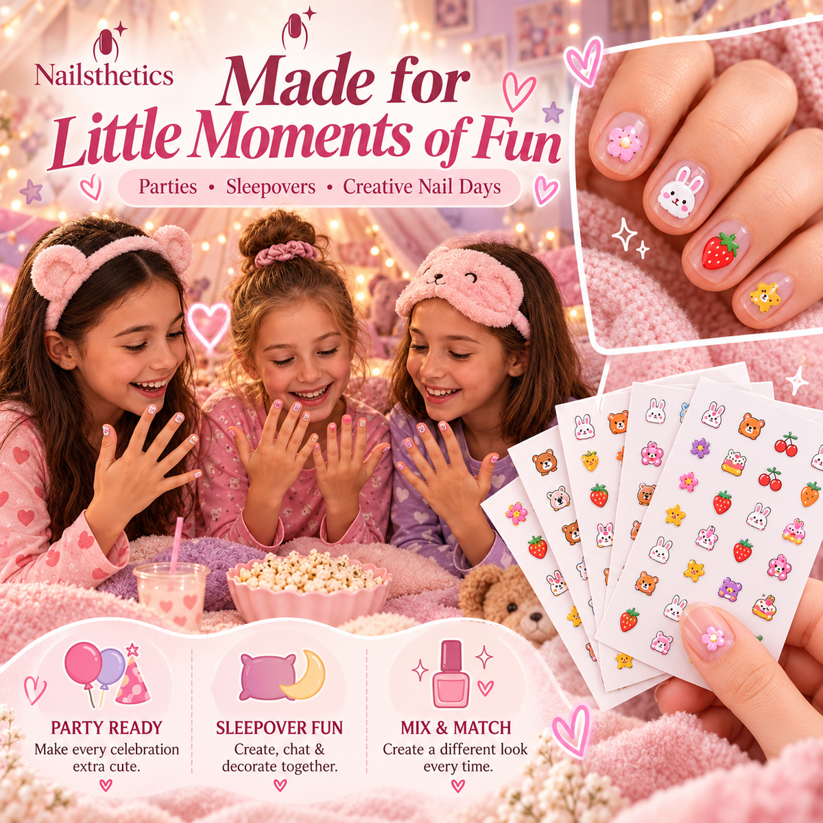 Nailsthetics Glowing Nail Stickers